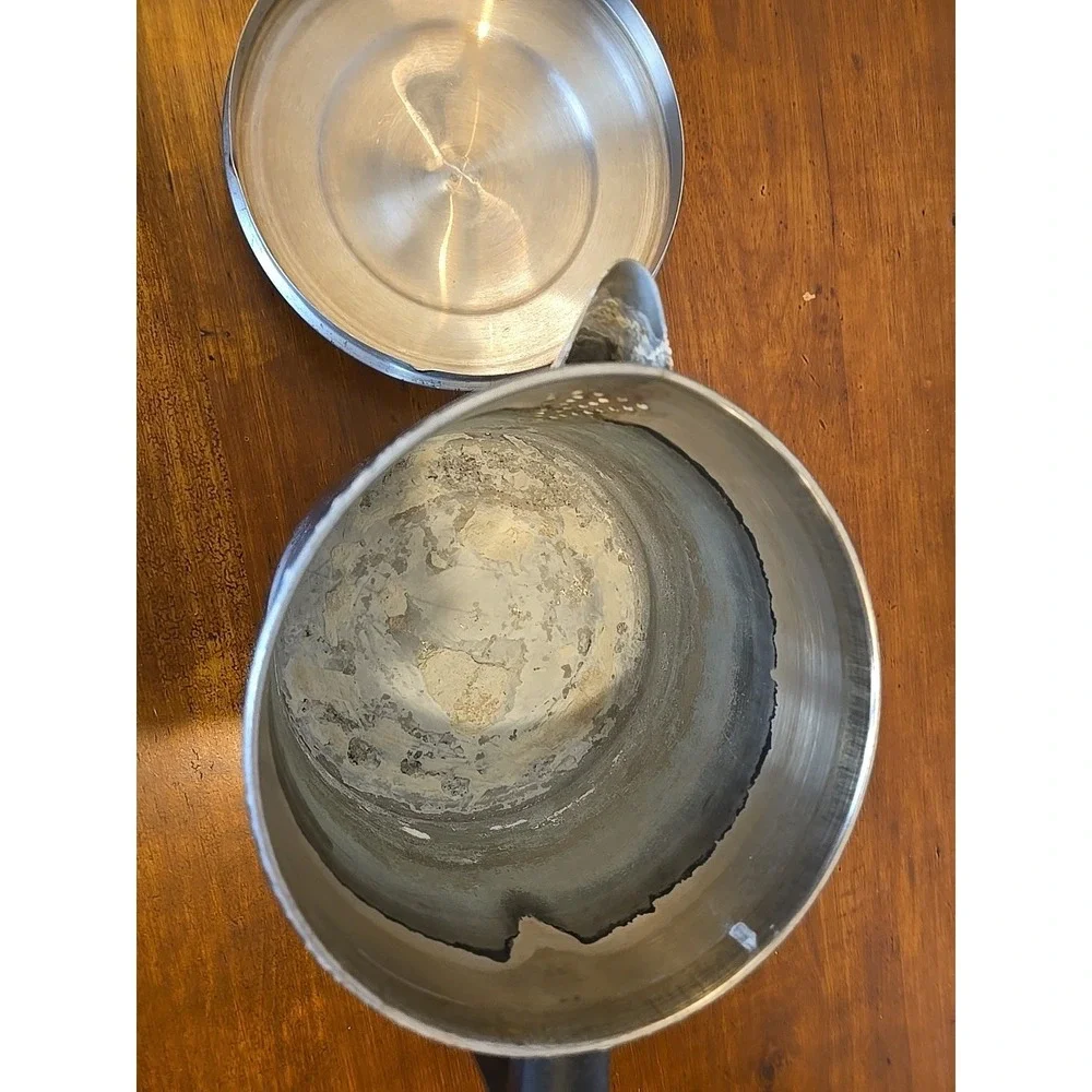 Vintage LIFETIME 10 Cup‎  Coffee Pot Maker Stainless Steel